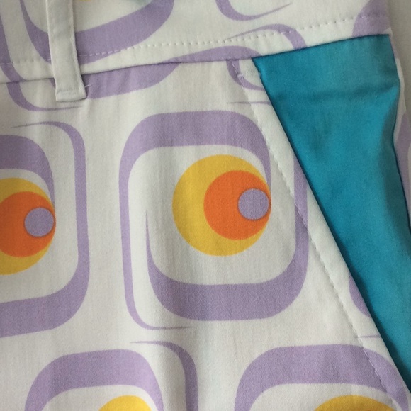 Tracy Negoshian Gigi white pat shorts - Picture 3 of 5